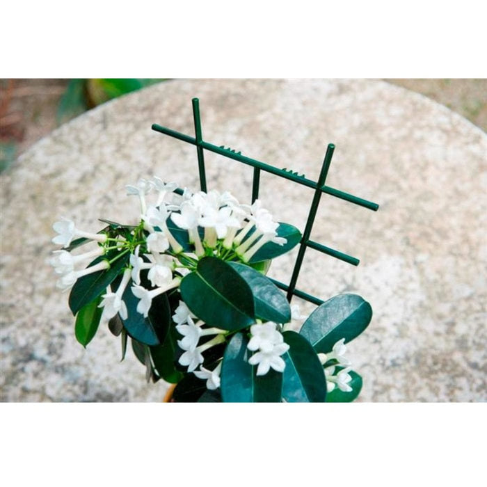 FOUDEBASSIN.COM Tuteur échelle vert emboîtable pour plantes grimpantes - 28 x 17 cm - 2 x 8711338401057 6040105