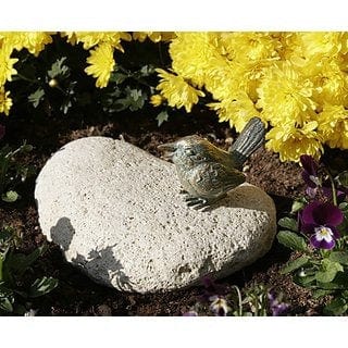 FOUDEBASSIN.COM Vogel singend 6 cm hoch 420002150 88499