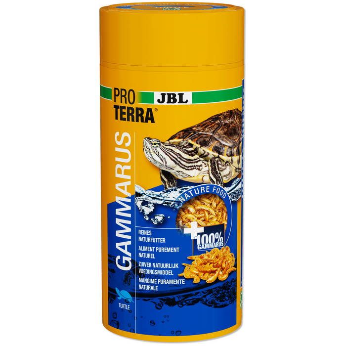JBL 1000 ml ProTerra JBL Gammarus - Friandises à base de gammares pour toutes les tortues d’eau 4014162723123 7231200