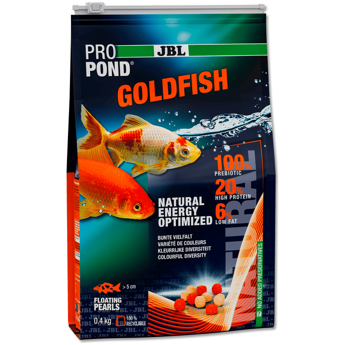 JBL JBL ProPond Goldfish Poissons rouges - 3L/0.4kg -Aliment 4 saisons pour poissons rouges et queues de voile 5020200