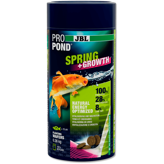 JBL JBL ProPond Sping+Growth - 1L/0.36kg - Aliment de printemps pour carpes koï et autres poissons de bassin 5014100