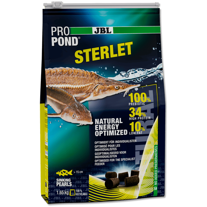 JBL JBL ProPond Sterlet - 3L/1.65kg - Aliments 4 saisons pour esturgeons et sterlets en bassin 5021200