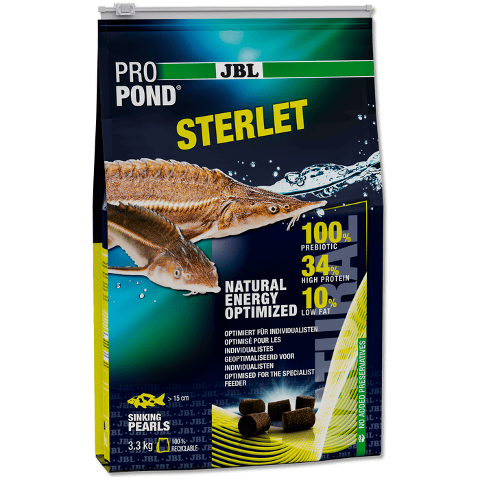 JBL JBL ProPond Sterlet - 6L/3.3kg - Aliments 4 saisons pour esturgeons et sterlets en bassin 5021400
