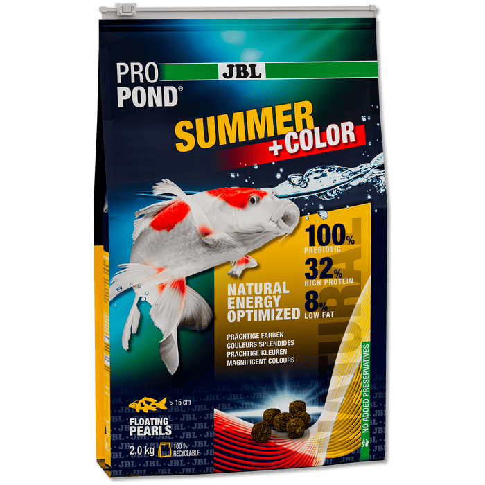 JBL JBL ProPond Summer+Color - 6L/2kg - Aliment d’été pour carpes koïs et autres poissons de bassin 5015400