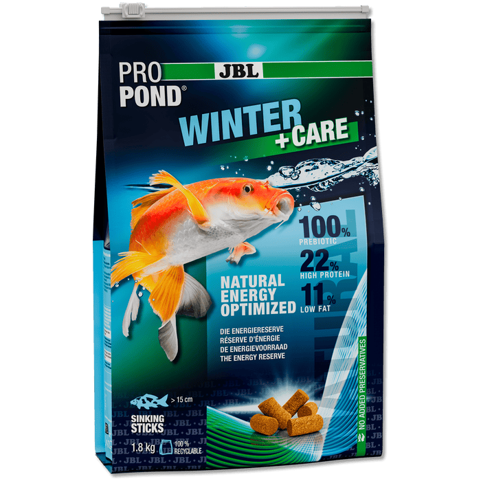 JBL JBL ProPond Winter+Care - 3L/1.8kg - Aliment d'hiver pour carpes koï et autres poissons de bassin 5017200