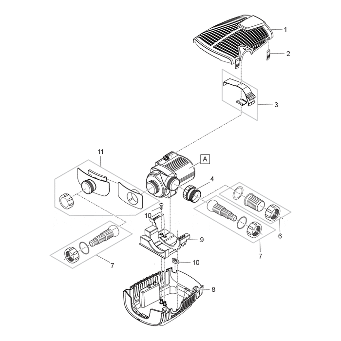 Oase Pièces détachées pour Oase Aquamax Eco Premium 17.000