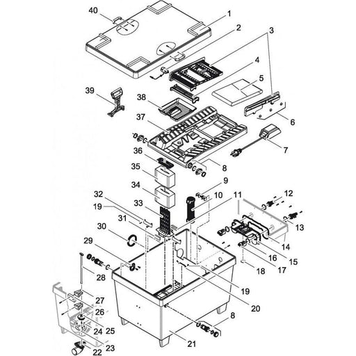 Oase Pièces détachées pour Oase Biotec Screenmatic 36