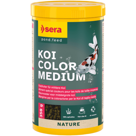 Sera Sera Koi Color Medium -350gr - Aliment pour des koïs de 12 à 25 cm aux couleurs éclatantes 4001942070218 7021