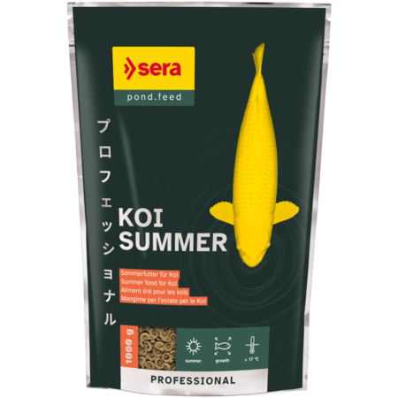 Sera Sera Koi Professional Summer - 1kg - Aliment énergétique pour les koïs pour l'été 4001942070157 07015