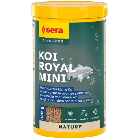 Sera Sera Koi Royal Mini - 320gr - Aliment composé pour le développement optimal des koïs jusqu’à 12 cm 4001942071109 07110