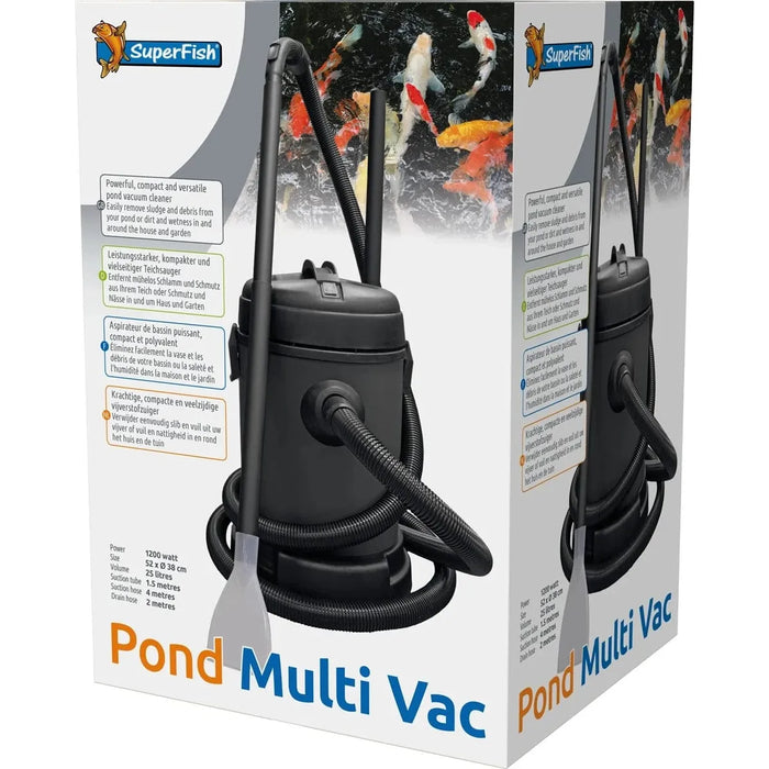 Superfish Pond Multi Vac - Aspirateur pour étang bassin Superfish 8715897344930 06090025