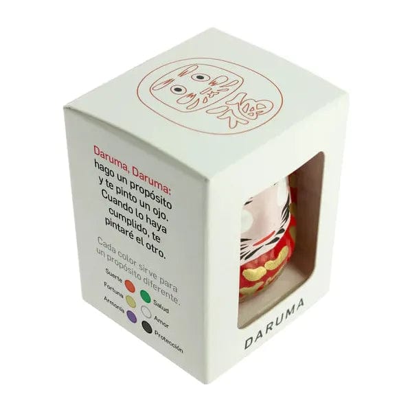 Woodstock Esprit Japonais Daruma Traditionnel Rouge - Moyen, Chance 8435131210572 KP12