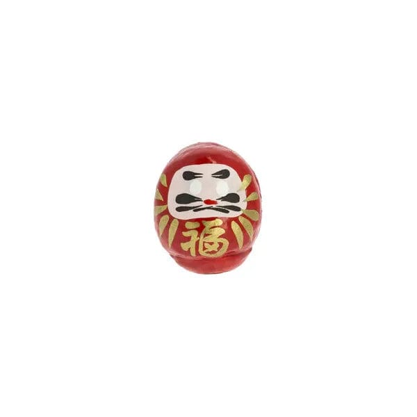 Woodstock Esprit Japonais Daruma Traditionnel Rouge - Petit, Chance - Fabriqué au Japon 8435131210589 KP13