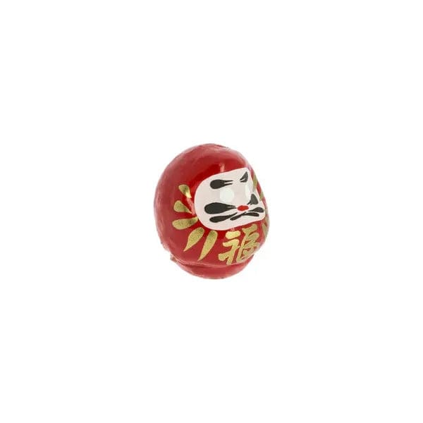 Woodstock Esprit Japonais Daruma Traditionnel Rouge - Petit, Chance - Fabriqué au Japon 8435131210589 KP13