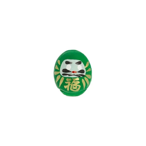 Woodstock Esprit Japonais Daruma Traditionnel Vert - Petit, Santé - Fabriqué au Japon 8435131212060 KP25