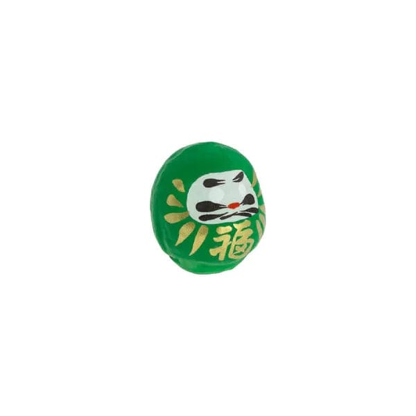 Woodstock Esprit Japonais Daruma Traditionnel Vert - Petit, Santé - Fabriqué au Japon 8435131212060 KP25