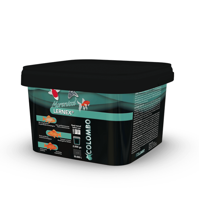 Colombo Traitements Lernex 2000gr/50.000litres - Contre les vers de la peau et des branchies - Morenicol Colombo 8715897025679 05020355
