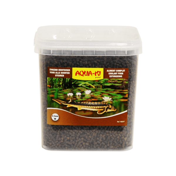 Aqua-ki Nourriture Aqua-Ki Brun - Medium 4-5mm 5,4litres - Nourriture pour esturgeons 5400351466473 46647