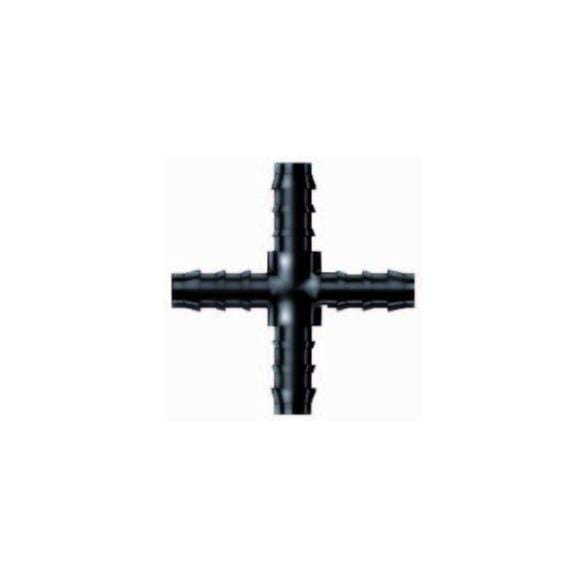 Aquaforte Pièces PP/PE 13MM Croix embout de flexible SA360