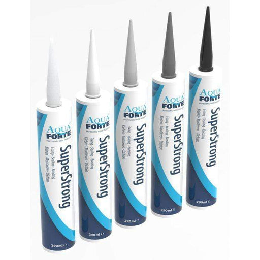 Aquaforte Silicons AquaForte Superstrong Colle/Mastic - Silicone - Couleur au choix