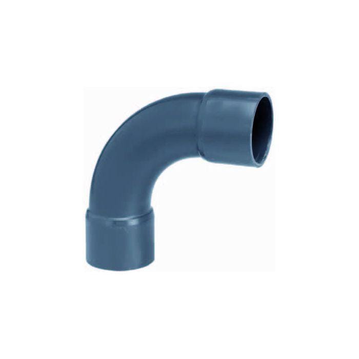 Aquaforte Pieces PVC Courbe 90° PVC - À coller - Sous pression