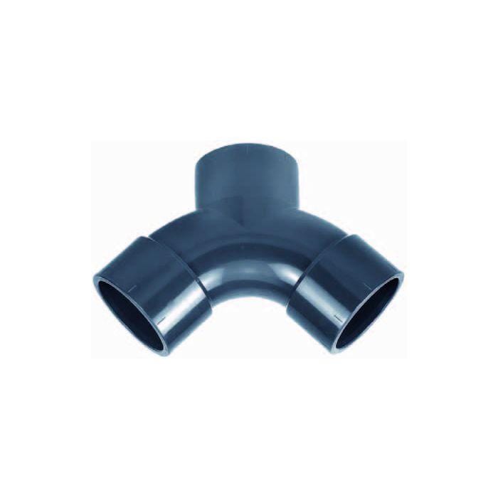 Aquaforte PVC Culotte Y PVC - À coller - Sous pression