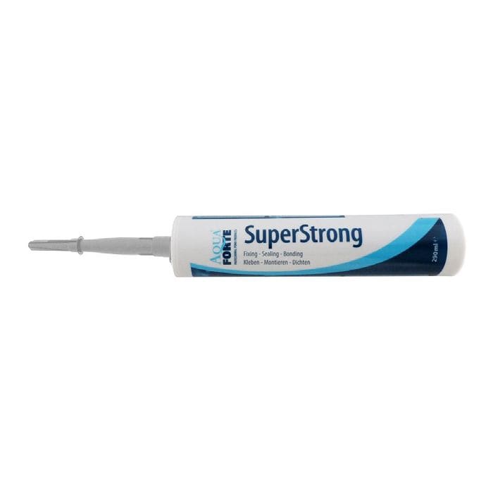 Aquaforte Silicons GRIS AquaForte Superstrong Colle/Mastic - Silicone - Couleur au choix AK263