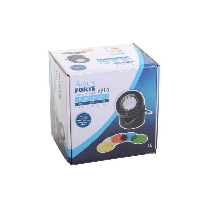 Aquaforte Eclairages pour étang PL 1 Lampe LED 1.6W - Spot avec lentille de couleur au choix - Aquaforte 8717605092607 SG165