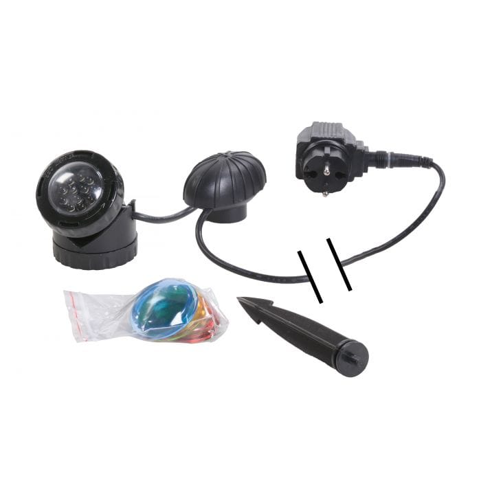 Aquaforte Eclairages pour étang PL 1 Lampe LED 1.6W - Spot avec lentille de couleur au choix - Aquaforte 8717605092607 SG165