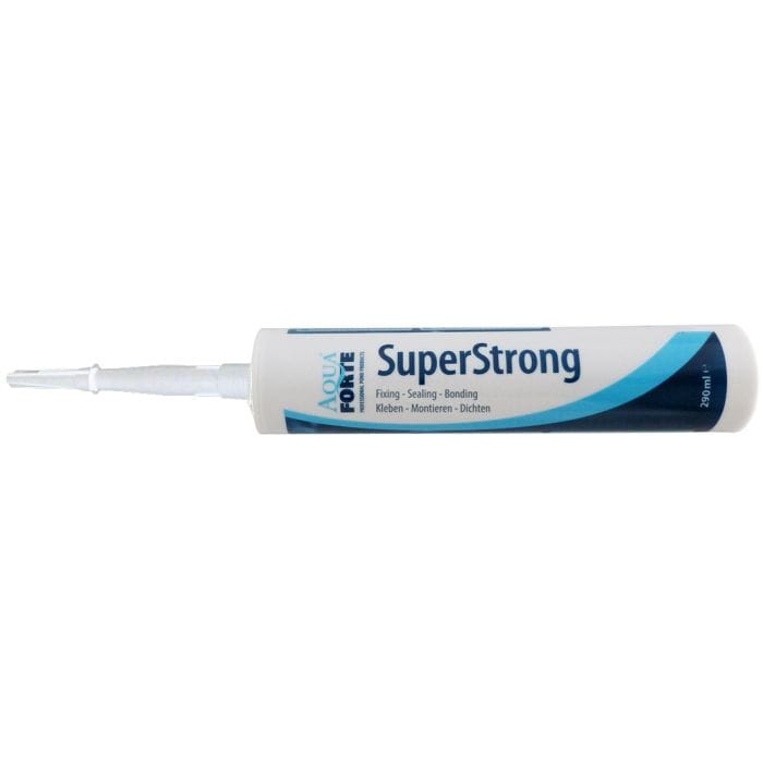 Aquaforte Silicons TRANSPARENT AquaForte Superstrong Colle/Mastic - Silicone - Couleur au choix AK262