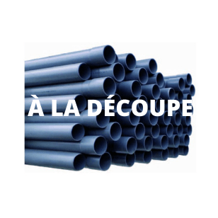 Aquaforte PVC Tuyau PVC rigide - À la découpe - À coller - Sous pression