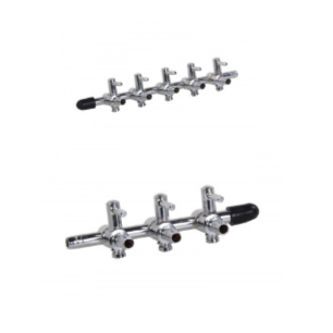 Aquaforte Robinets pour pompe à air Vanne pour petite pompe à air 4mm - 3/5 voies - Aquaforte