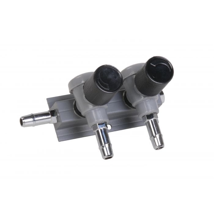 Aquaforte Robinets pour pompe à air Vanne pour pompe à air 9mm idéal pour montage mural - 1/2/3/4/5 voies - Aquaforte