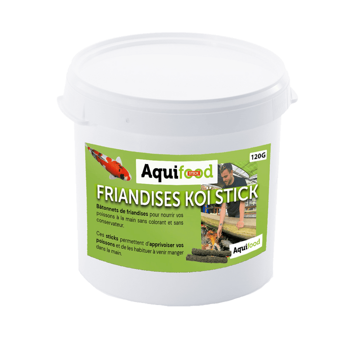 Aquifood Koï Stick Friandises pour carpes koïs Aquifood - 120G