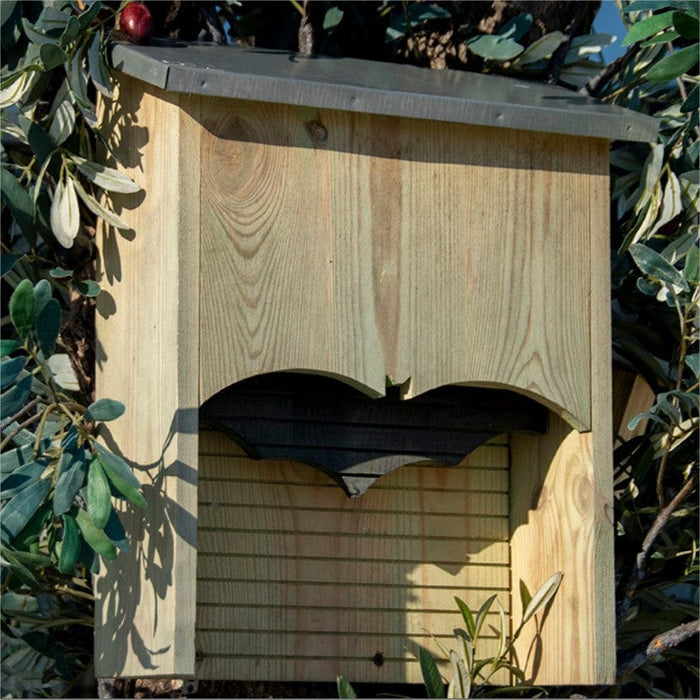 Aquigarden Abri silhouette pour chauves-souris L - 38 x P 15,5 x H 44,7 WA59