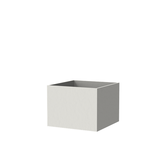 Aquigarden Jardinière en béton polymère - Banco 0.8m x 0.8m x 0,6m bt6.1