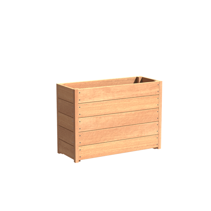 Aquigarden Jardinière en bois exotique - Sevilla 1m x 0.4m x 0.71m HS24.3