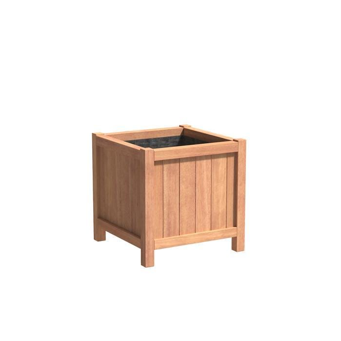 Aquigarden Jardinière en bois exotique - Valencia 0.7m x 0.7m x 0.7m HR7