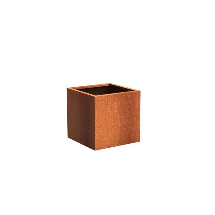 Aquigarden Jardinière en corten - Andes carré 0.7m x 0.7m x0.7m ca7