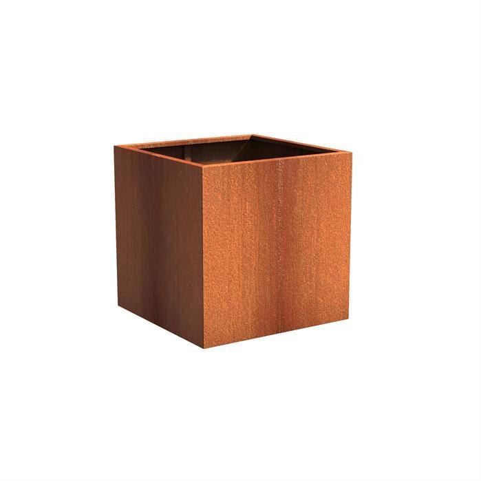 Aquigarden Jardinière en corten - Andes carré 1m x 1m x 1m ca5