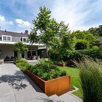 Aquigarden Jardinière en corten - Andes rectangulaire 1.2m x 0.5m x 0.5m ca23.2