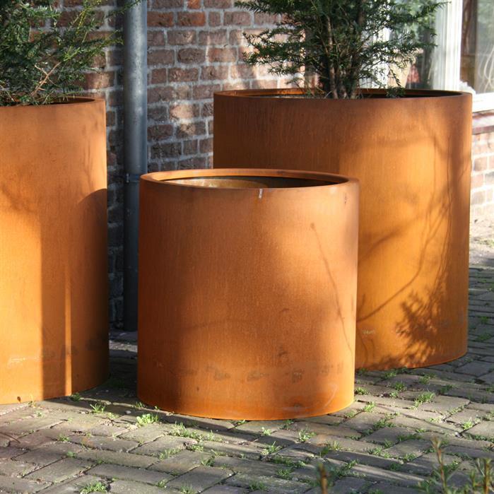 Aquigarden Jardinière en corten - Atlas sans fond 1.2m x 0.6m CTW4.2