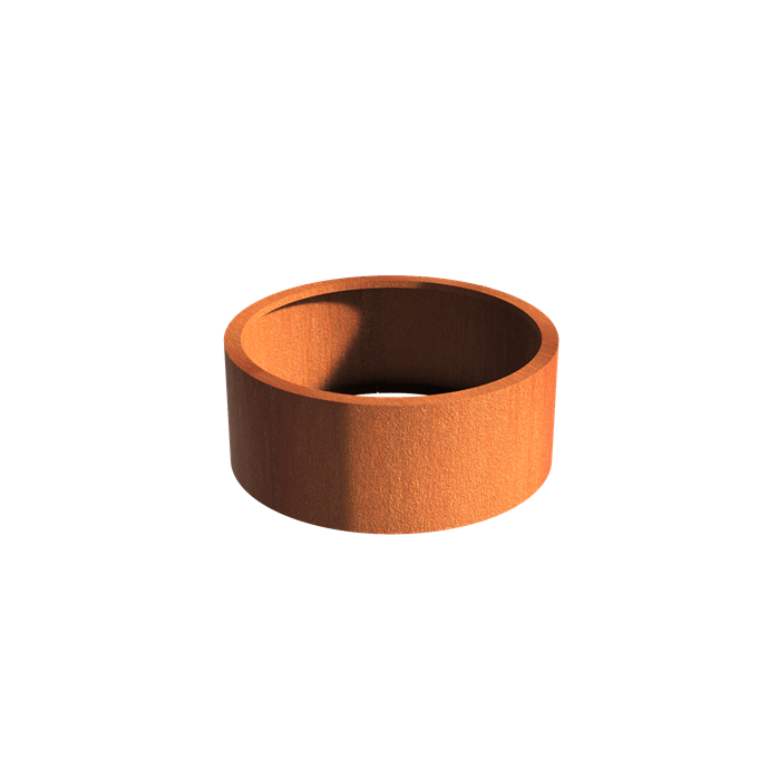 Aquigarden Jardinière en corten - Atlas sans fond 1m x 0.4m CTW5.3