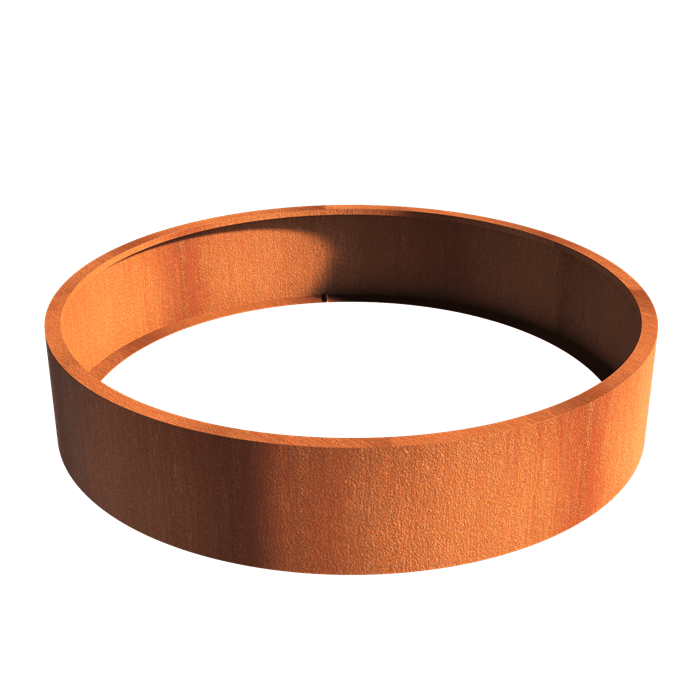 Aquigarden Jardinière en corten - Atlas sans fond 2m x 0.4m CTW1.3