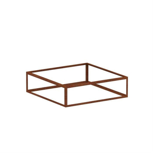 Aquigarden Jardinière en corten - Cadre de plante 1.4m x 1.4m x 0.4m cpf2