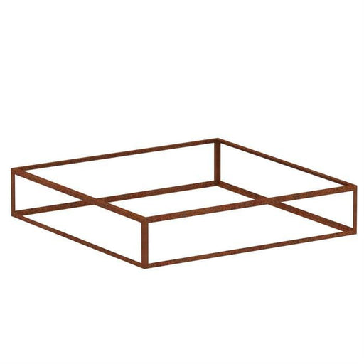 Aquigarden Jardinière en corten - Cadre de plante 2m x 2m x 0.4m cpf1