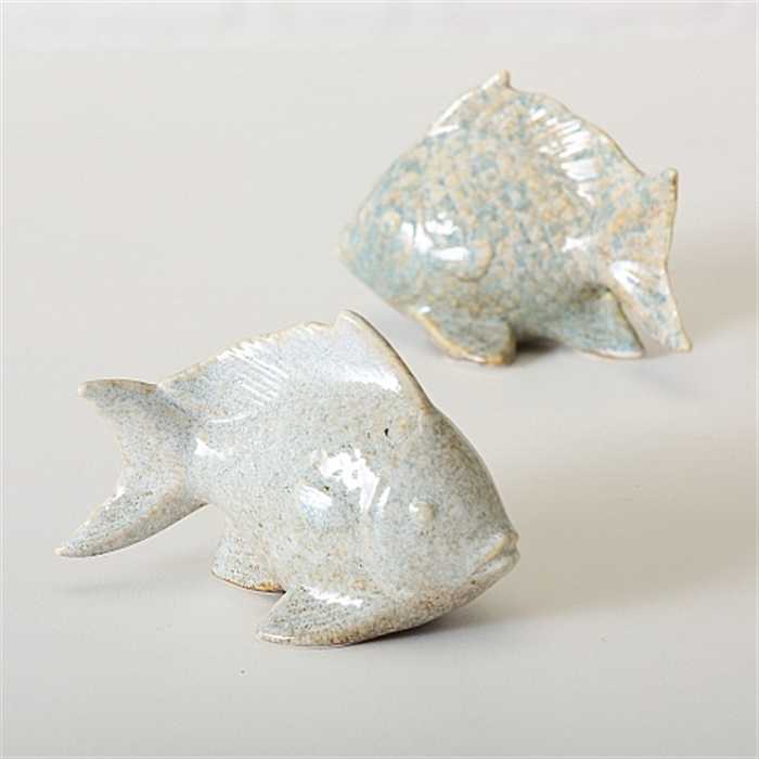 Aquigarden Décoration POISSON LAURENS 10 CM - HAUTEUR 10CM TURQUOIS DOLOMITE 4020607579545 1010792