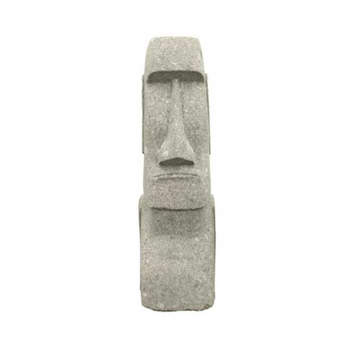 Aquigarden TÊTE DE MOAI EN PIERRE NATURELLE - 75CM 4250594711226 CST-MOAI-075NA