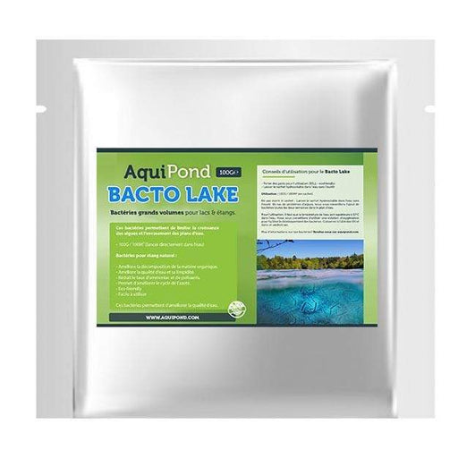Aquipond Bactéries Aquipond - Bactolake - 100G / 100M² - Bactéries pour étang naturel