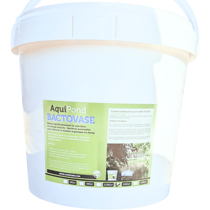 Aquipond Aquipond Bactovase - 10Kg - Permet de réduire la vase en étang naturel BactoVase10